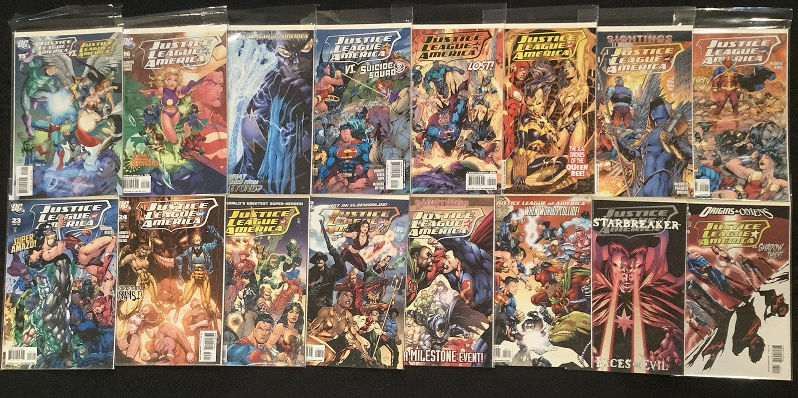Justice League of America #1-30 + Wedding Special Comic Lot, Meltzer, Benes