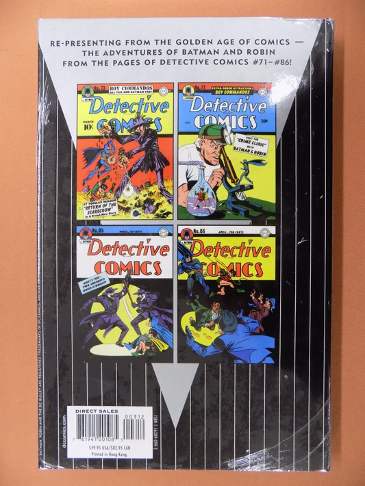 Batman Archives Edition Volume 3 HC Sealed