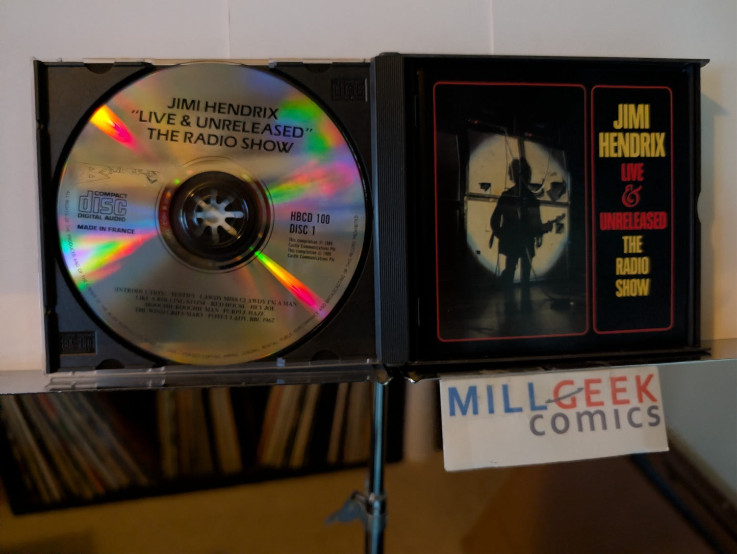 Jimi Hendrix - Live & Unreleased The Radio Show, Like New -JD