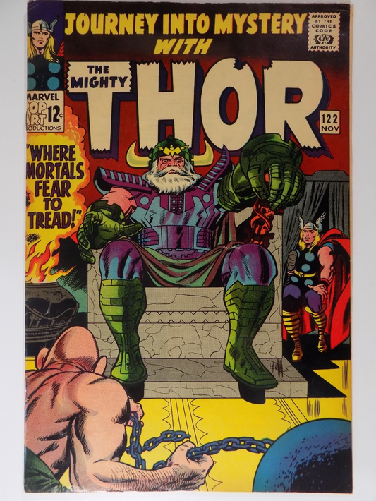 Journey into Mystery #122 Marvel Comic November 1965 Very Fine-