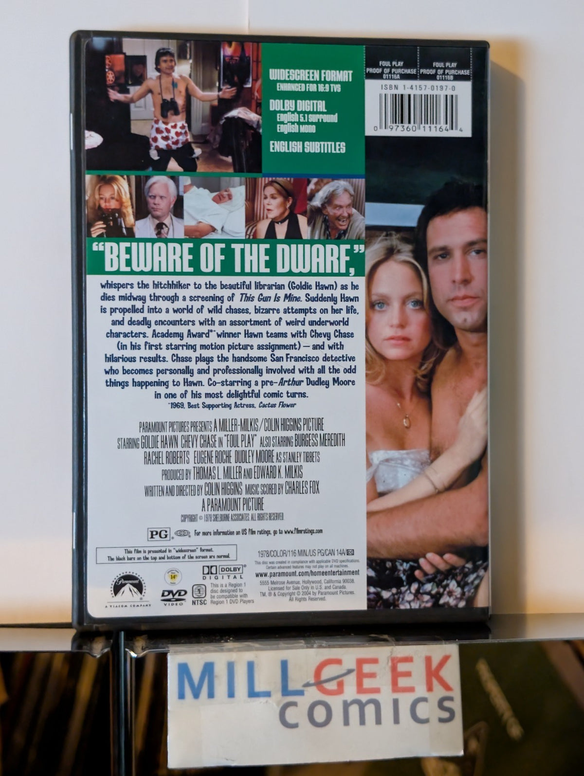 Falling in Love / Foul Play, Robert DeNiro & Chevy Chase, 2 Movie Set (DVD) -JD