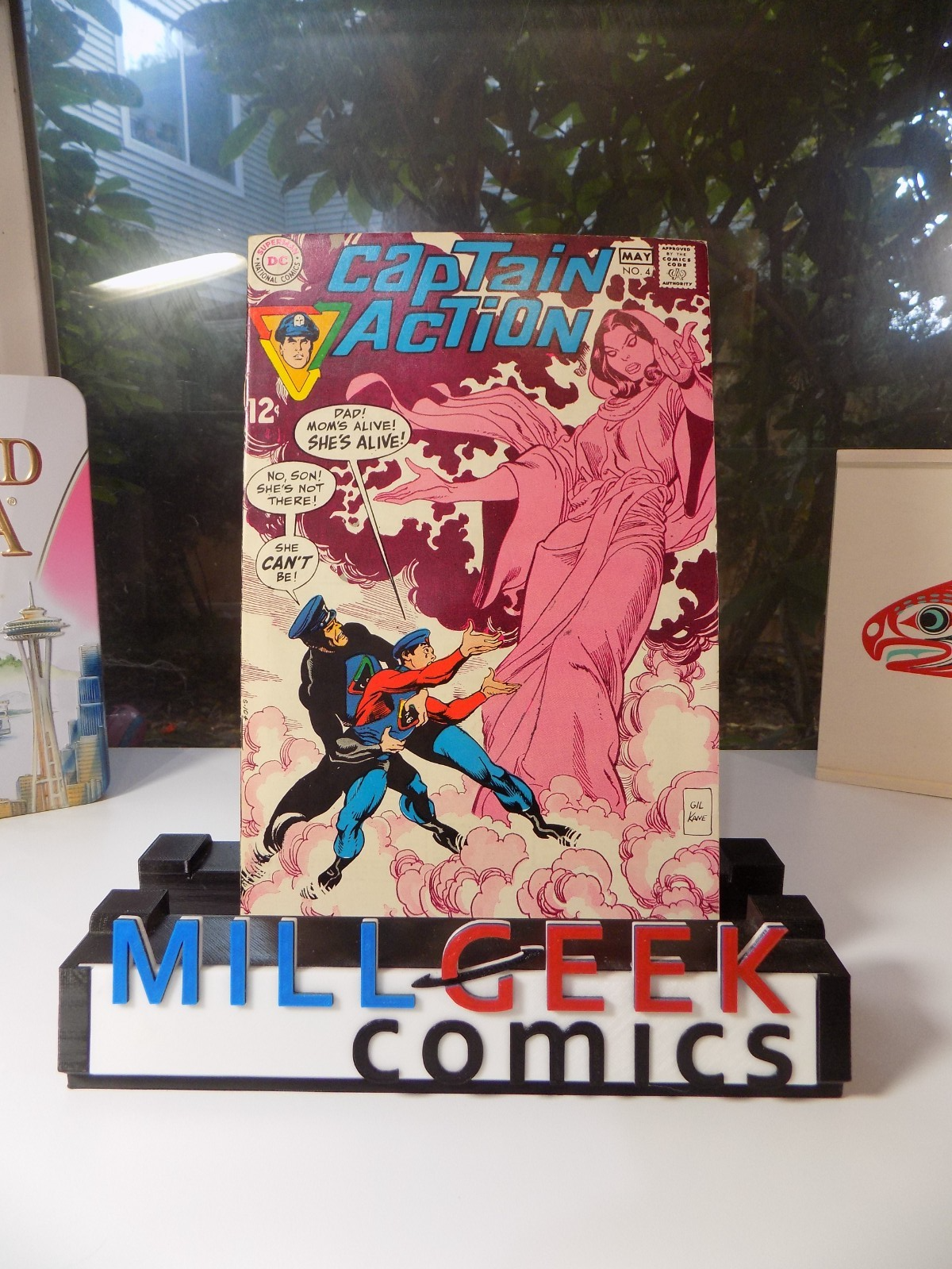 Captain Action #4 DC Comic May 1969 Very Fine