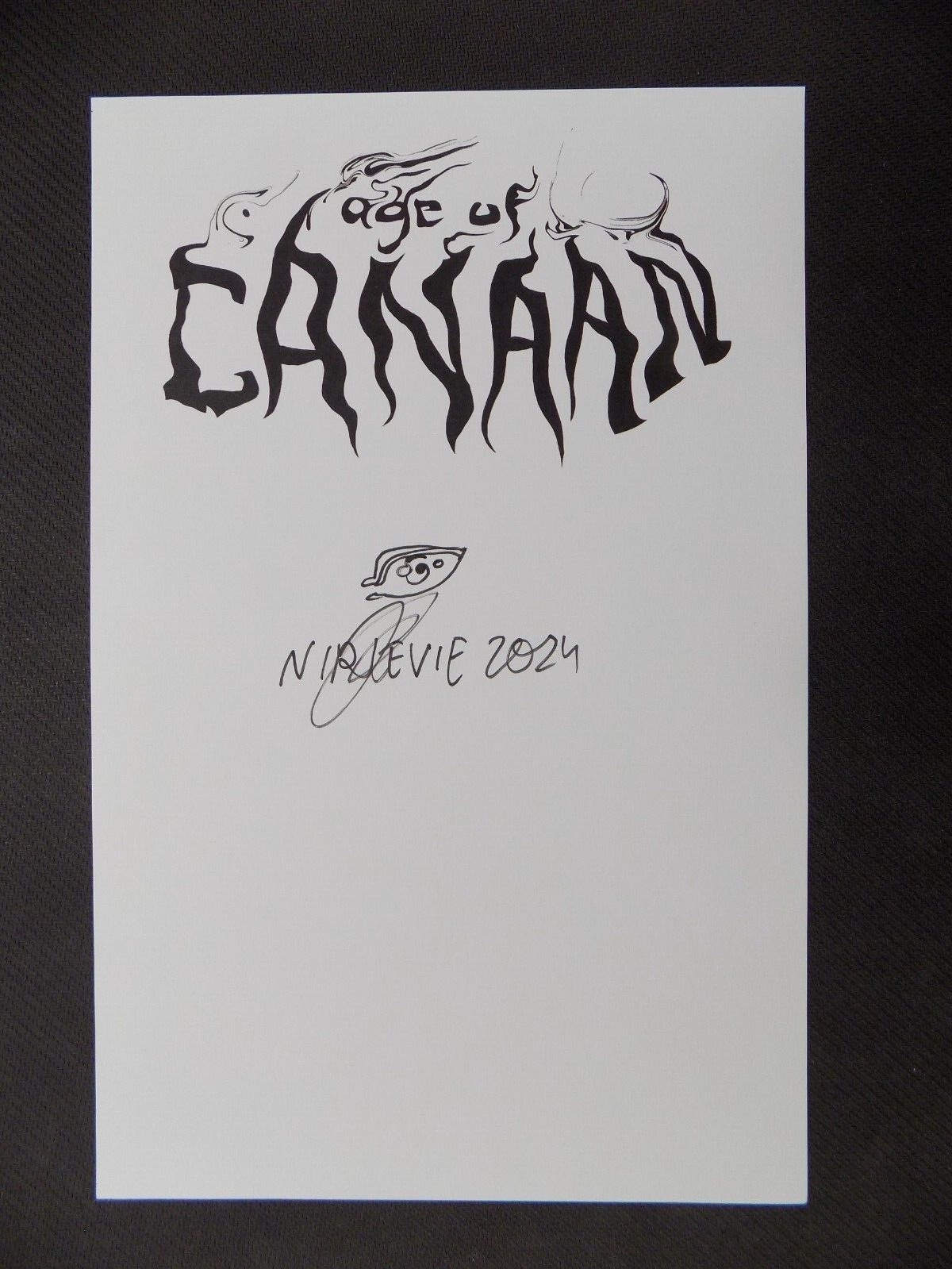Age of Canaan GN Niv Levie Zoop w/ Signature Plate