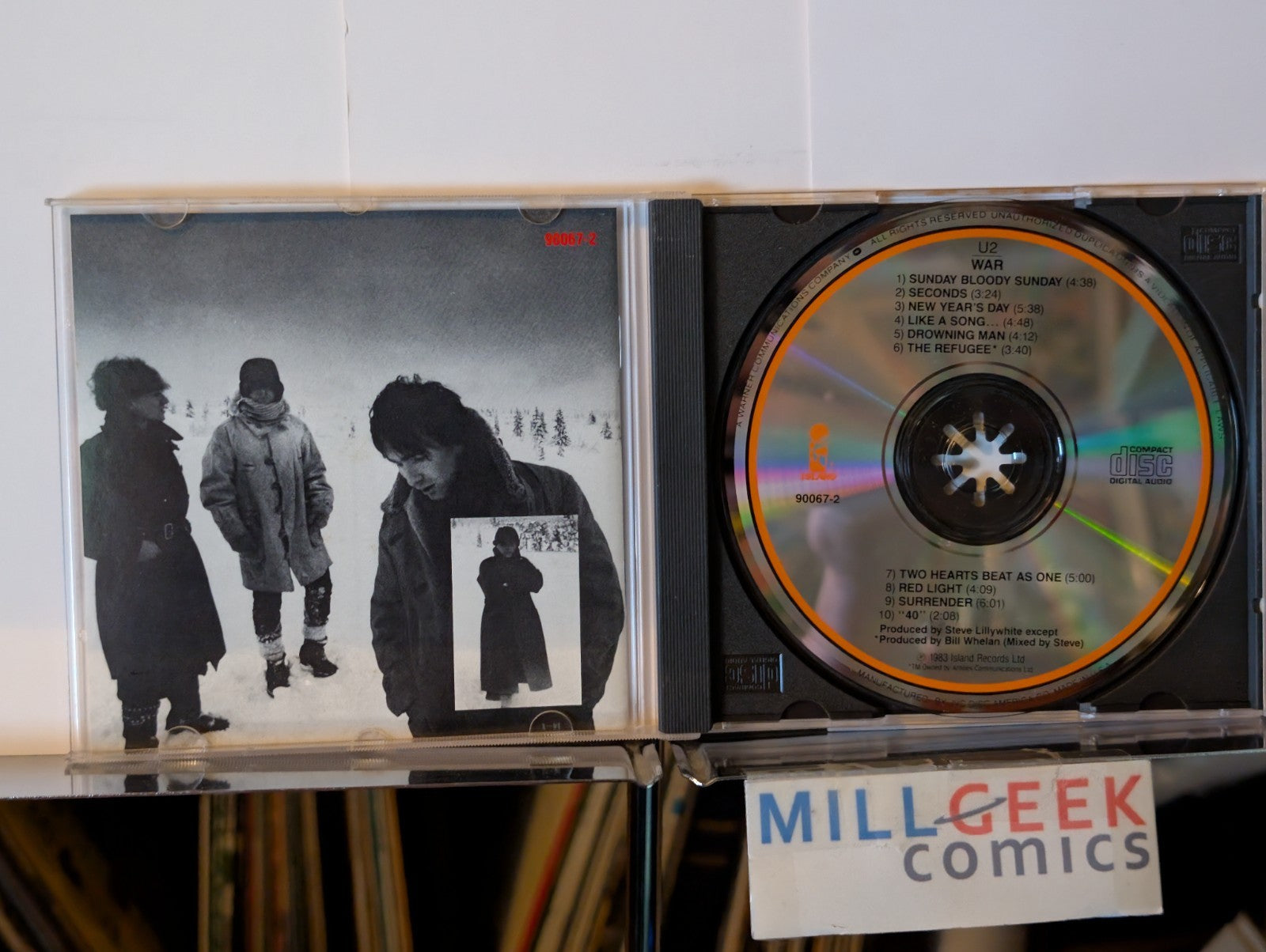 U2 - October & War, 2 CD Set -JD