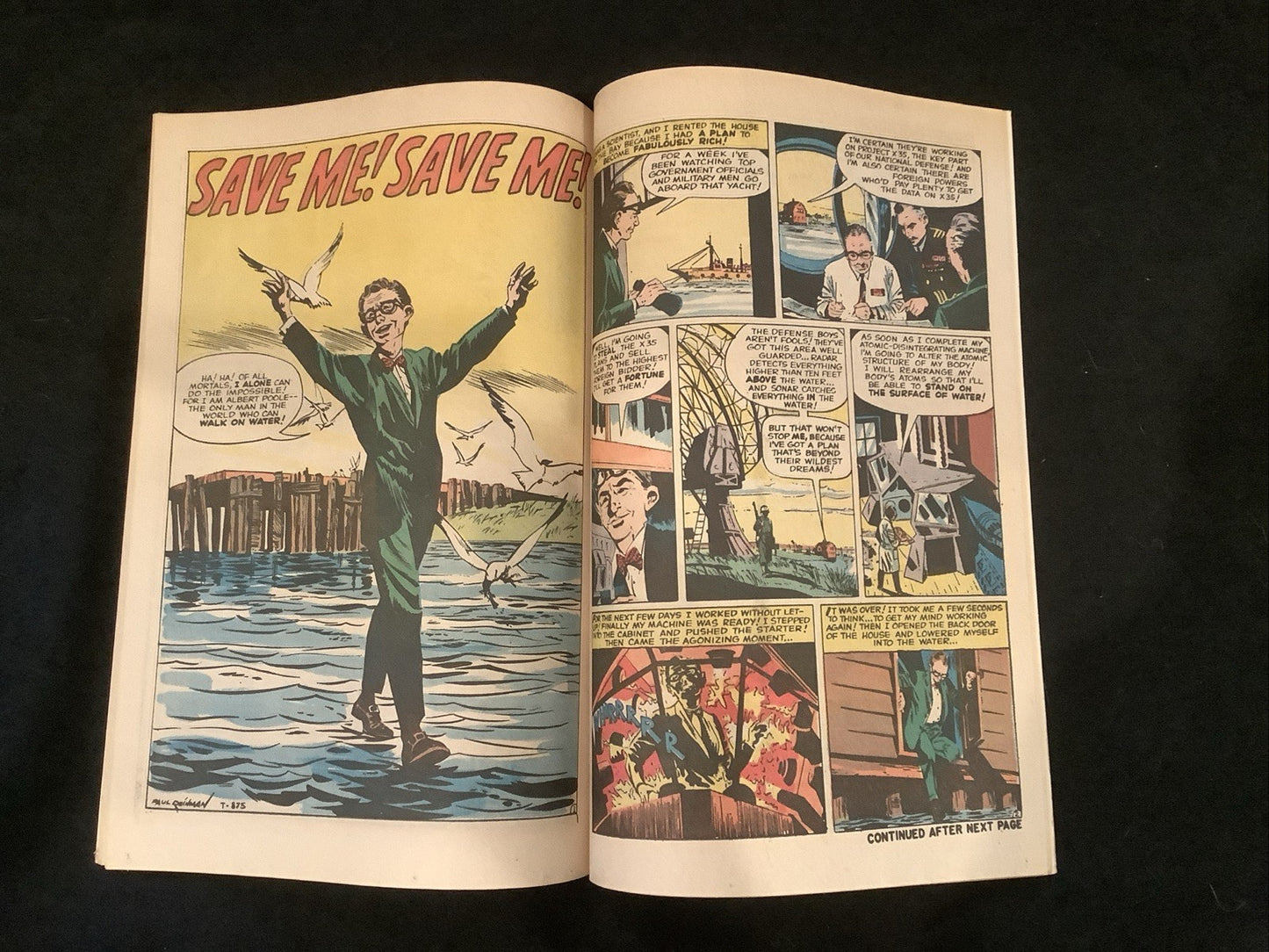 Fear #3 (Marvel Comics March 1971) VF+ (8.5) Classic Marvel Monsters! Zzutak!