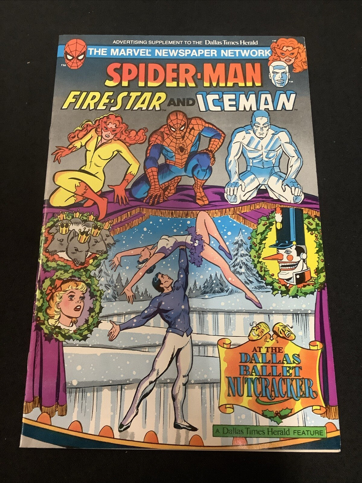 Spider-Man Fire-Star And Iceman Promo Comic (1983) VF/NM (9.0) Scarce