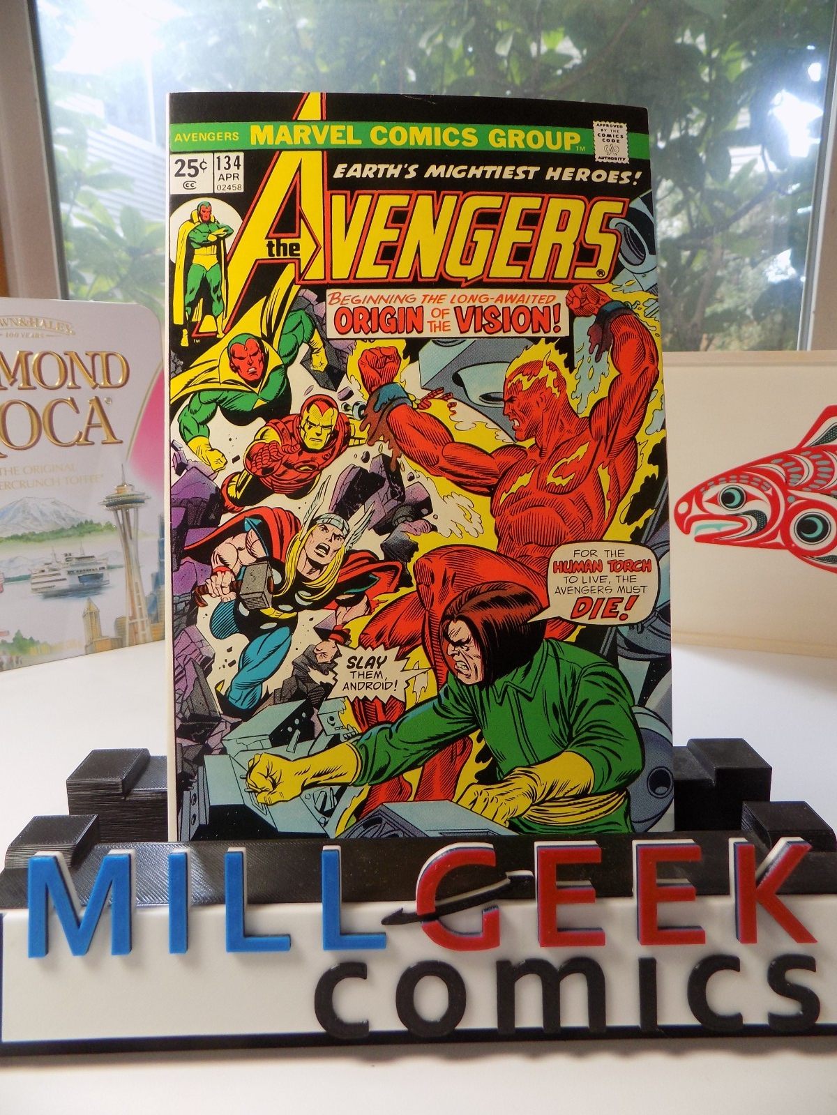 Avengers #134 Marvel Comic April 1975 Very Fine+