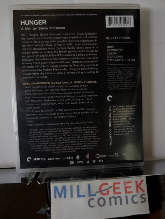 Hunger, Criterion Collection(Blu-Ray) Like New -JD