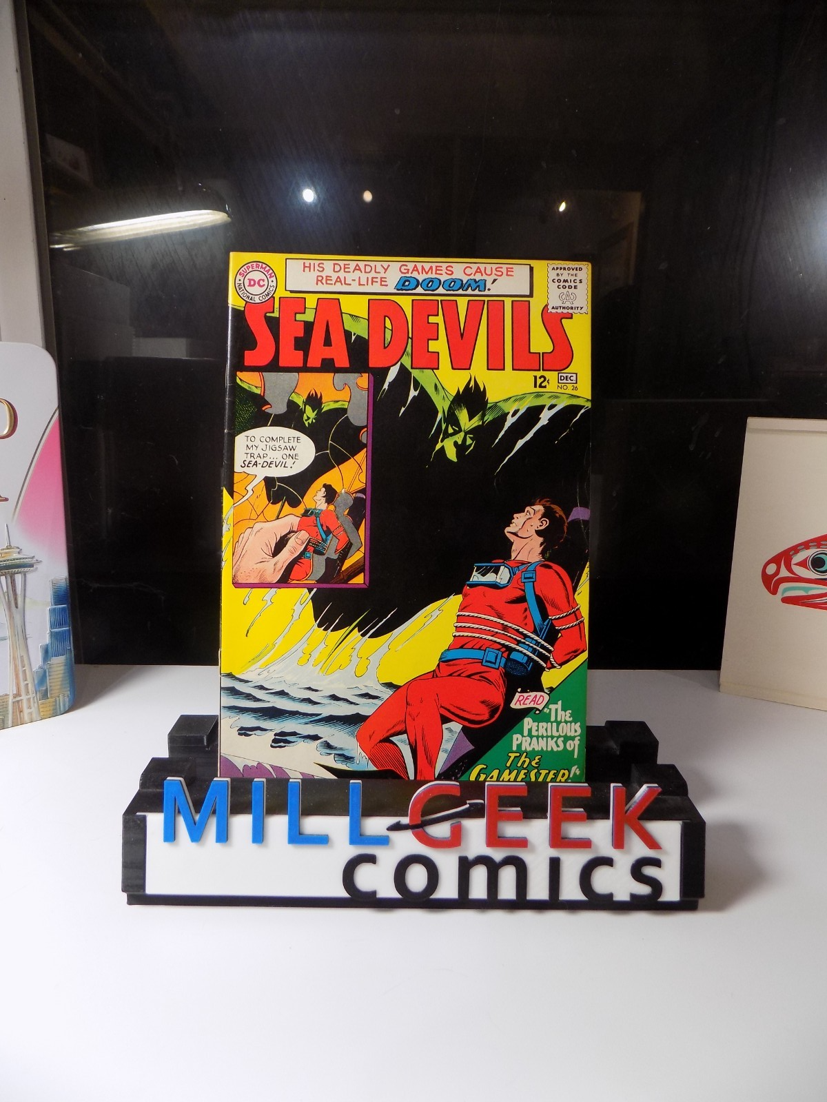 Sea Devils #26 DC Comic December 1965 Fine/Very Fine