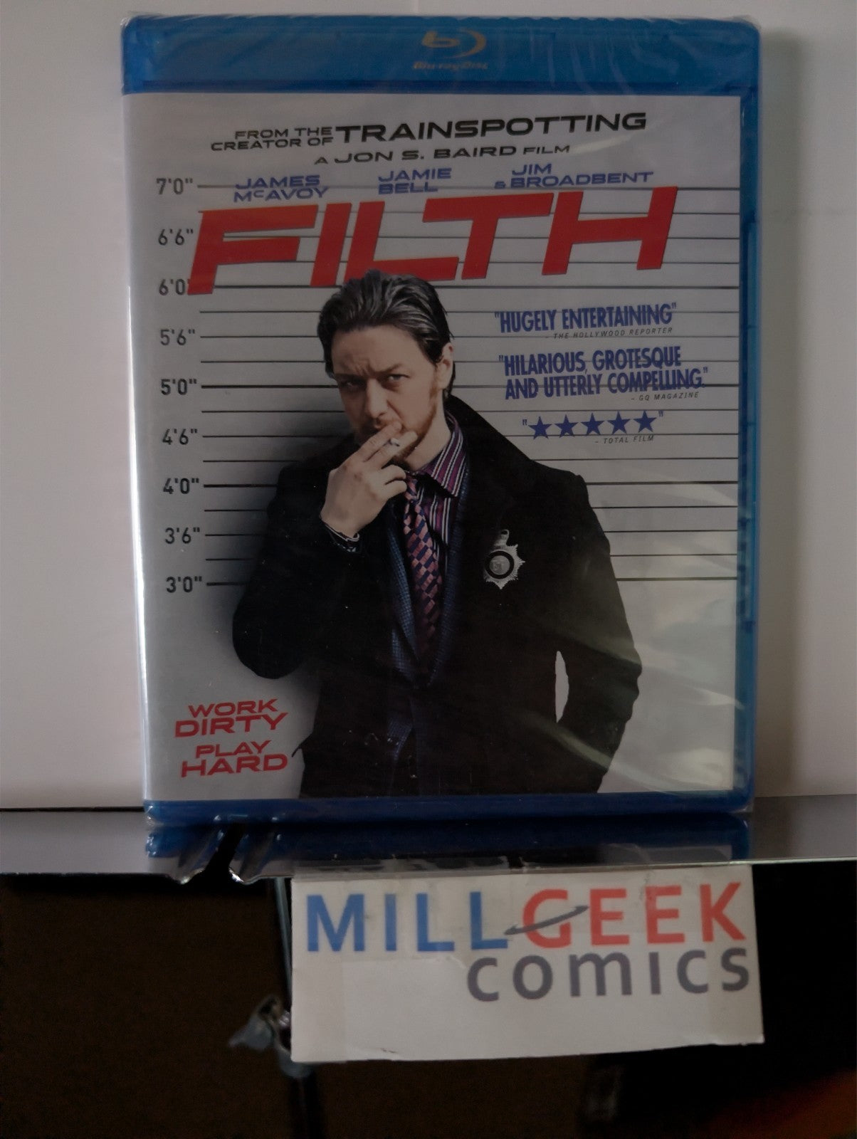 Dom Hemingway / Filth, Jude Law James McAvoy 2 Movie Set (Blu-Ray) Brand New-JD