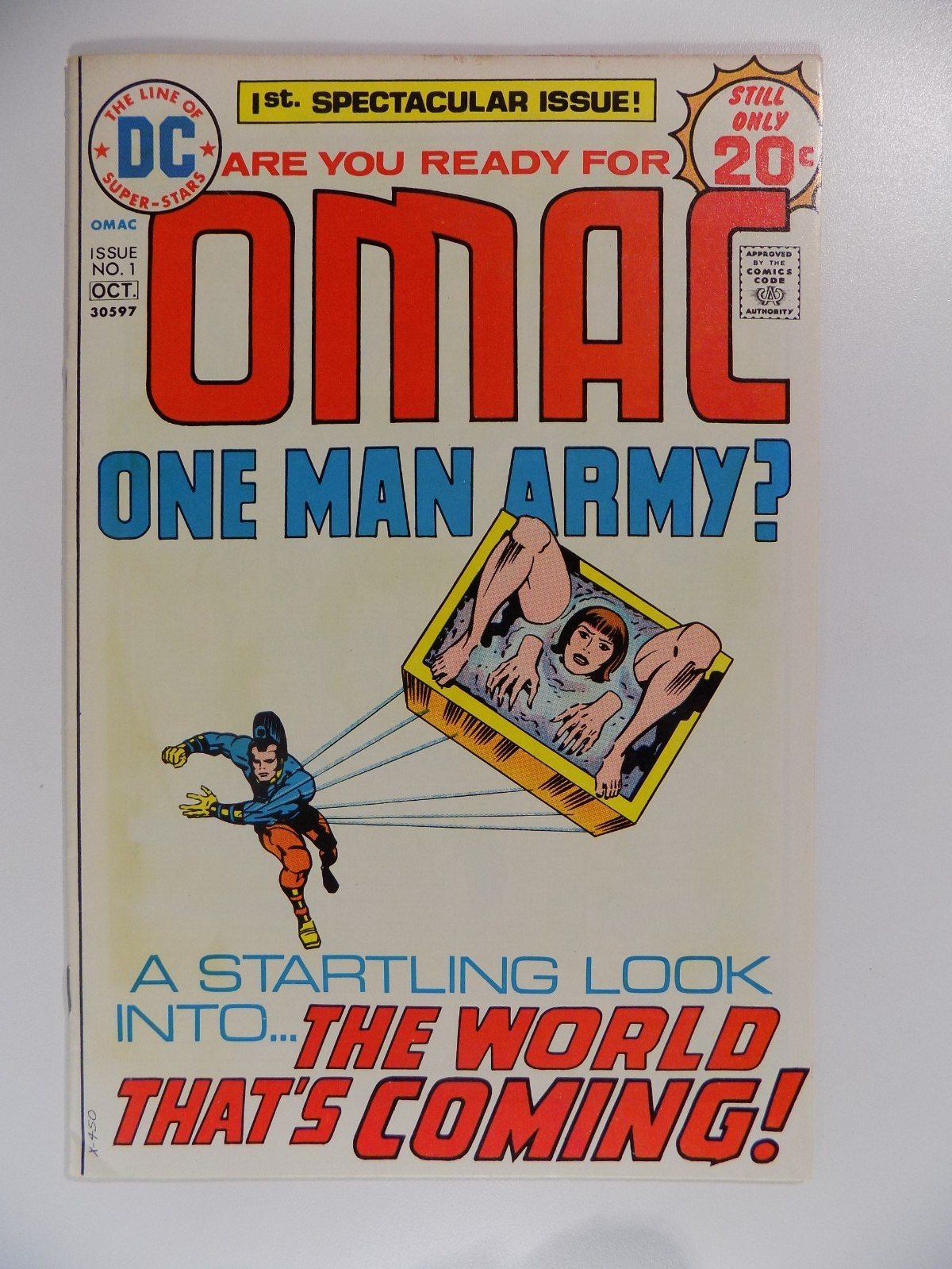 OMAC #1 DC Comic October 1974 Fine/Very Fine