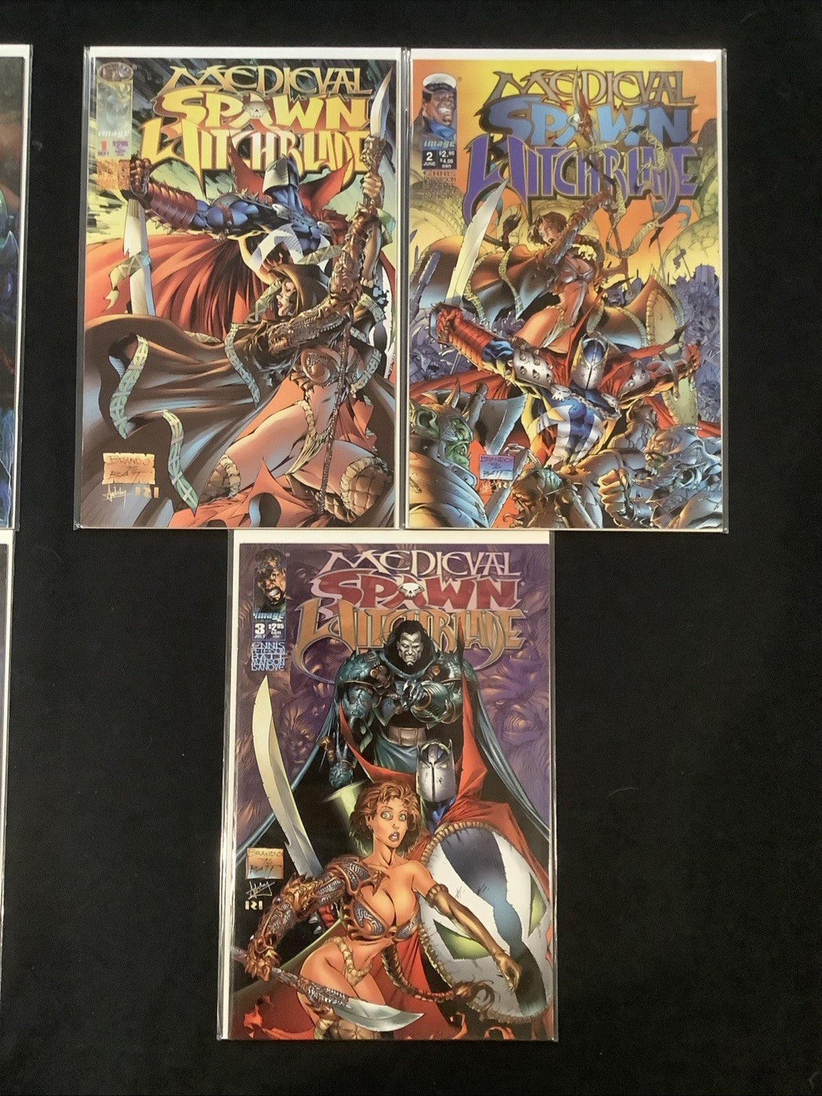 Spawn Comic Bundle: The Undead #1-4, Dark Ages #1-4, Spawn Witchblade #1-3