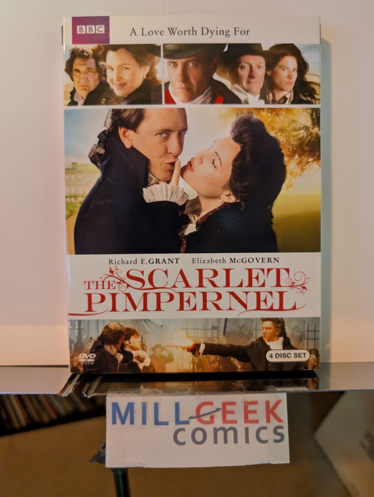 The Scarlet Pimpernel, Richard E Grant, BBC 4 Disc Set (DVD) -JD