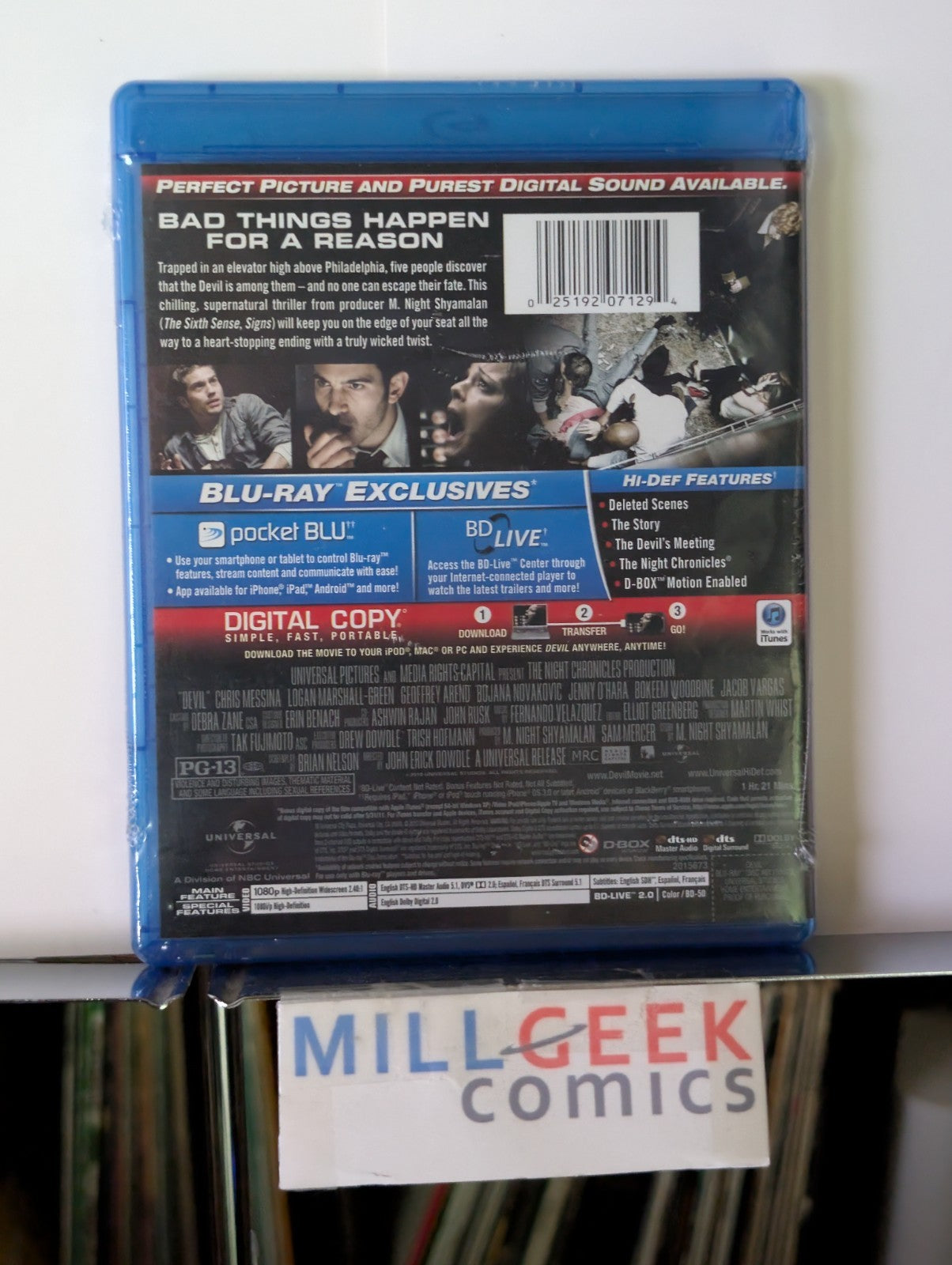 Devil - Chris Messina & Logan Marshall-Green (Blu-ray) -JD