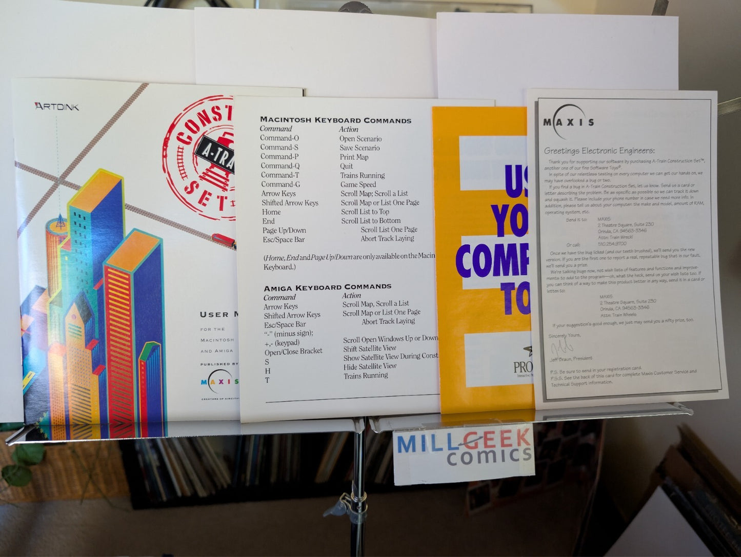 A-Train Construction Set (Amiga 3.5") Complete Big Box -JD