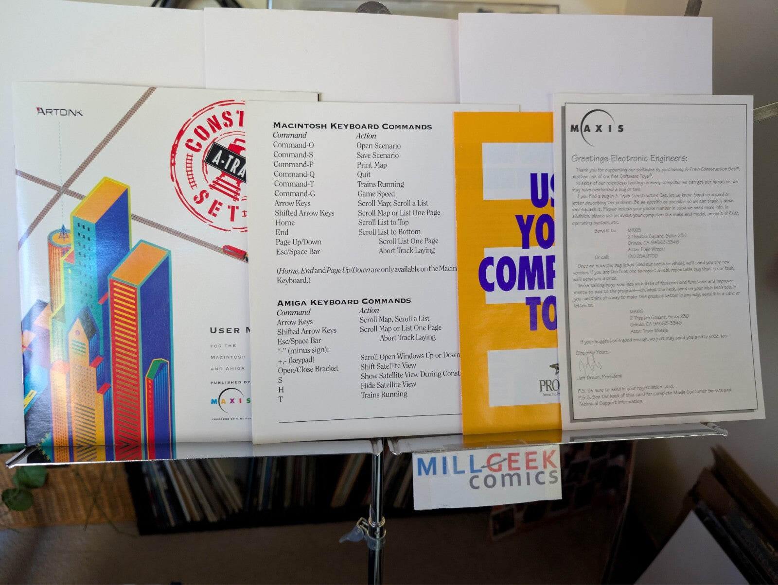 A-Train Construction Set (Amiga 3.5") Complete Big Box -JD