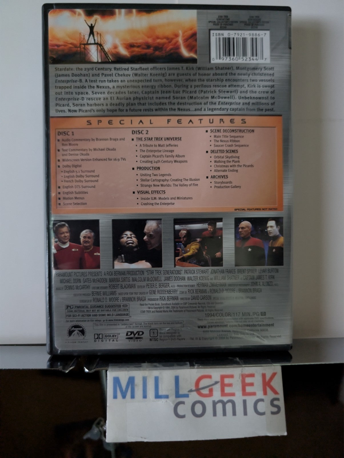 Star Trek Movies Special Collector's Edition, 6 Movie Set (DVD) Like New-JD