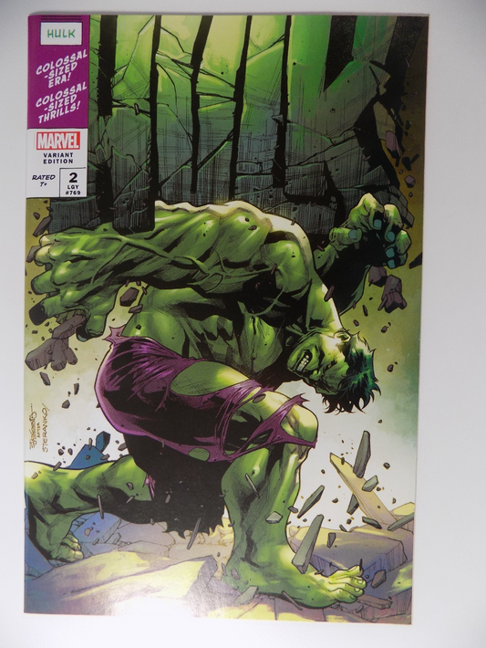 Hulk #2 Segovia Unknown Comic Variant February 2022