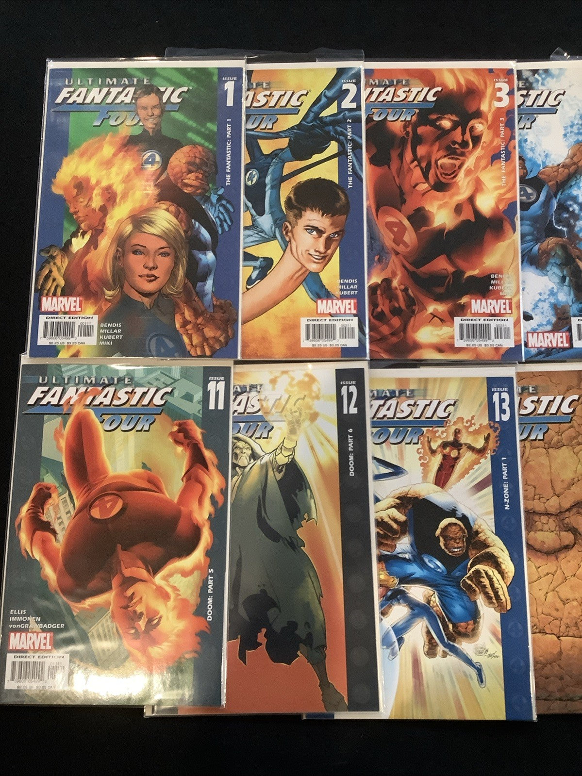 Ultimate Fantastic Four #1-60 + Annuals Complete Comic Set, 1st Marvel Zombies