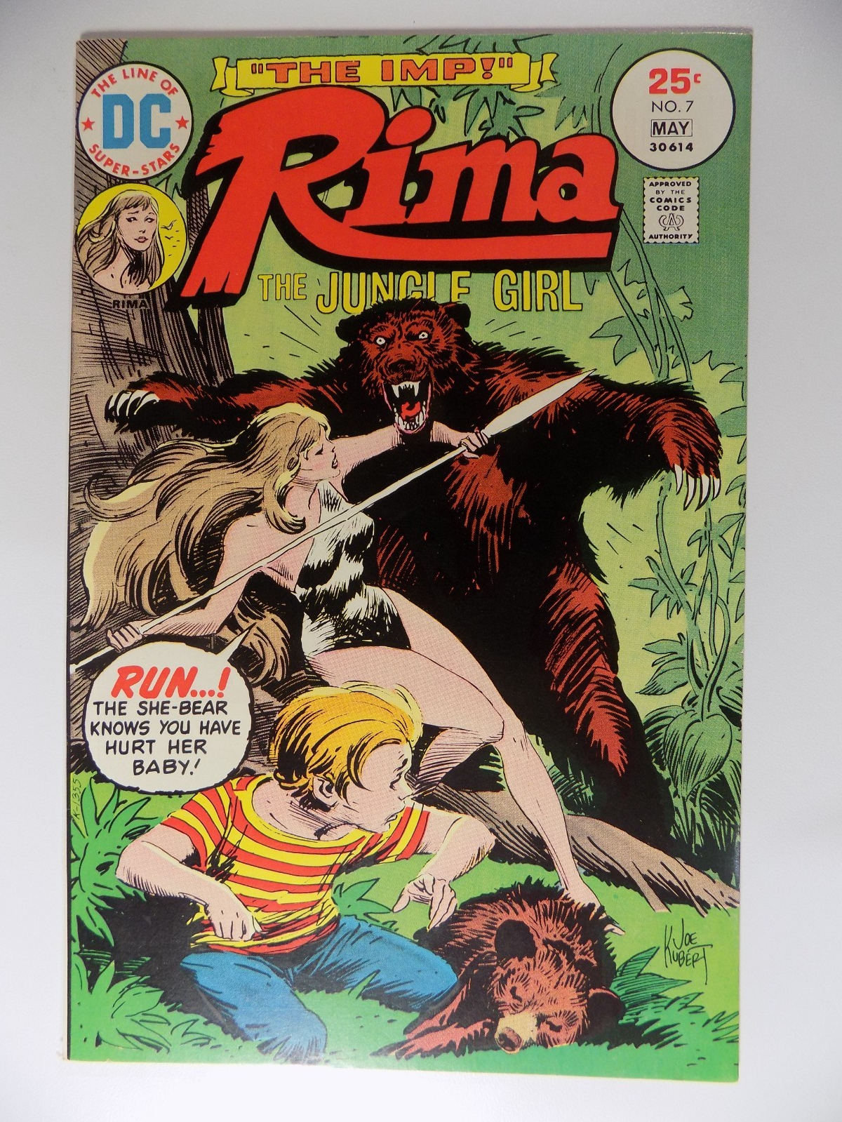 Rima the Jungle Girl #1-7 Complete! DC Comics 1974-75 VF or Better