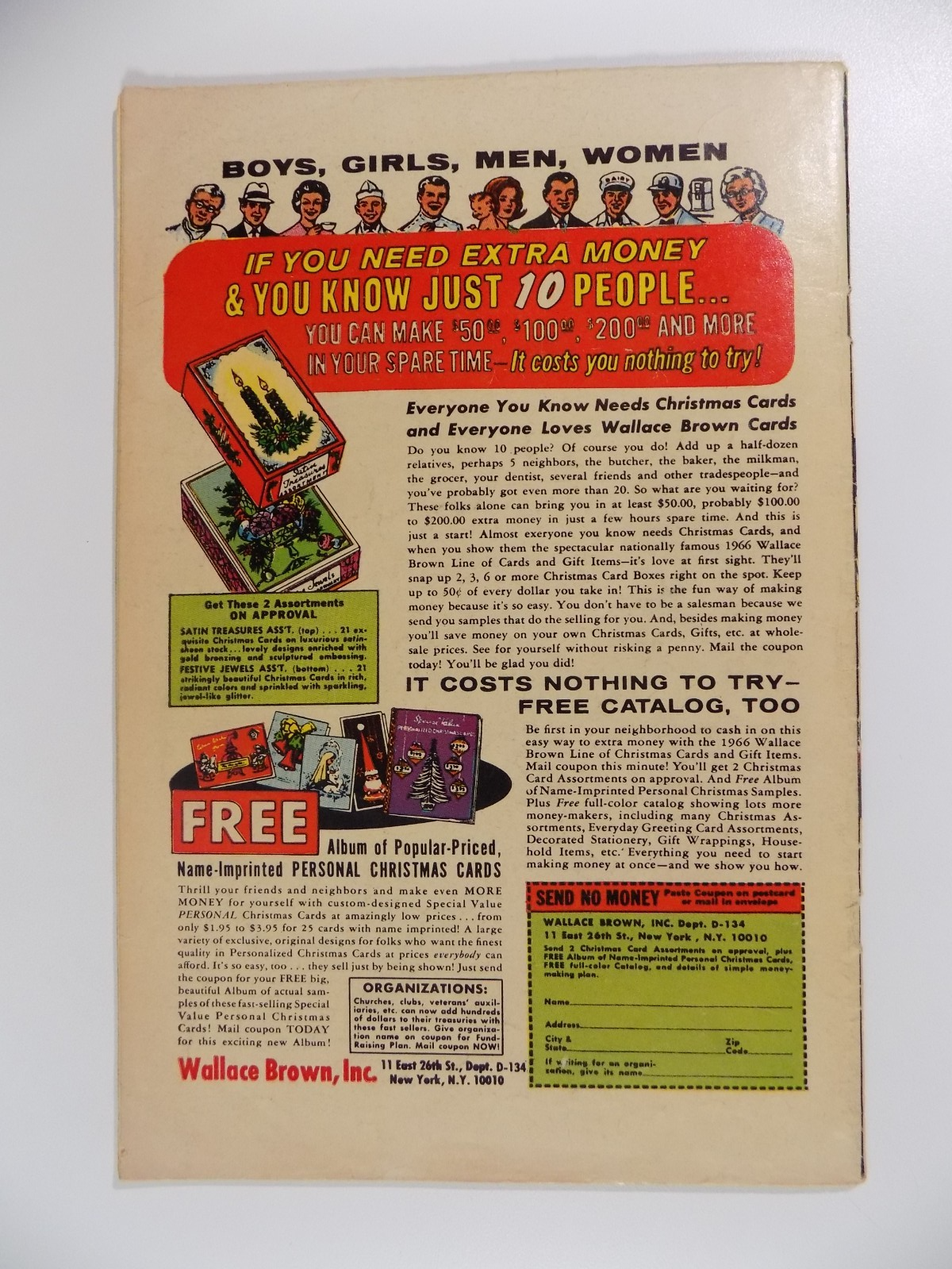 Fantastic Four #54 Marvel Comic September 1966 Fine+
