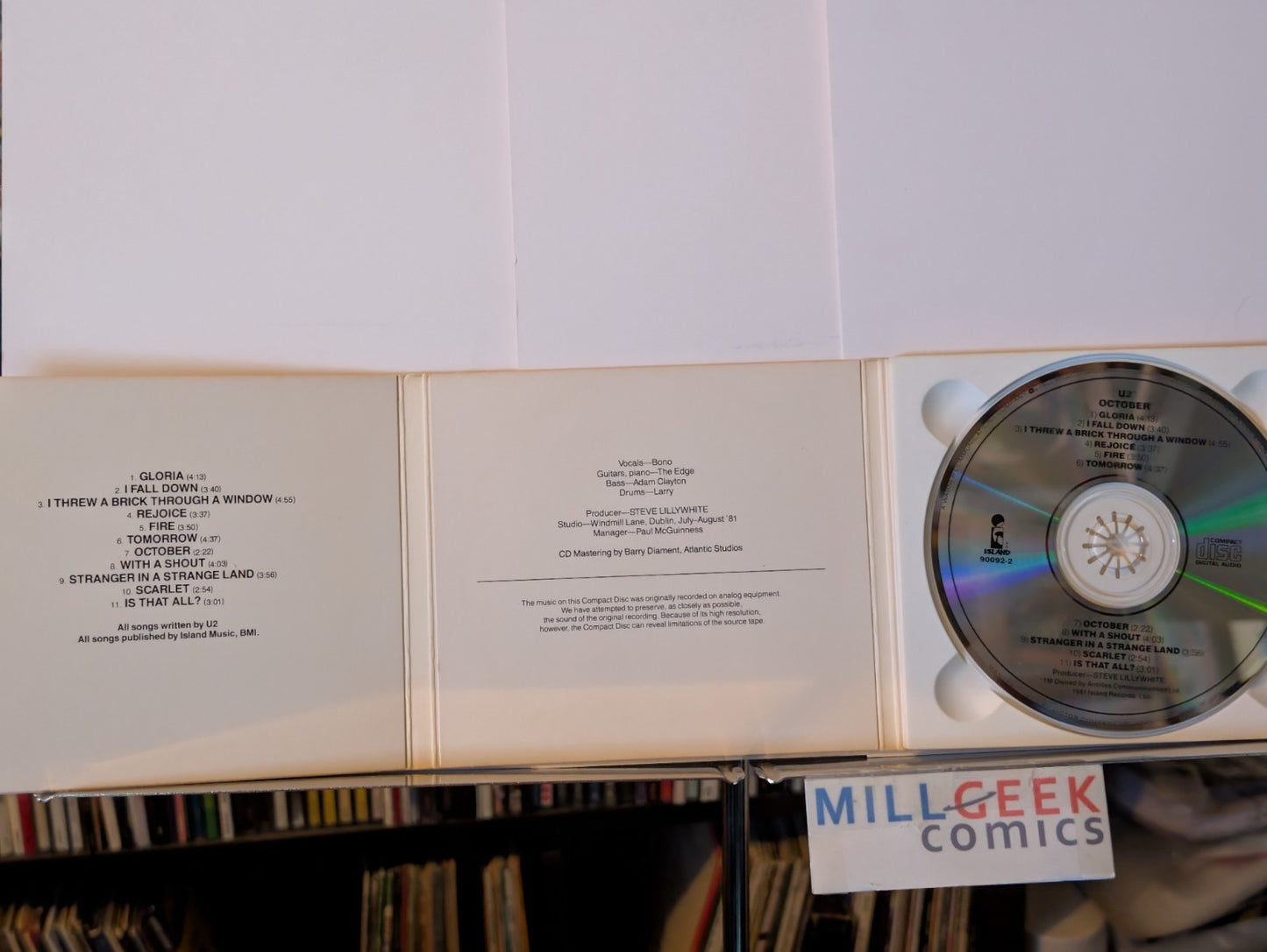U2 - October & War, 2 CD Set -JD