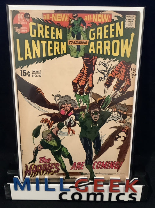 Green Lantern #82 (DC Comics Feb-Mar 1971) F/VF (7.0) Denny O’Neil, Neal Adams
