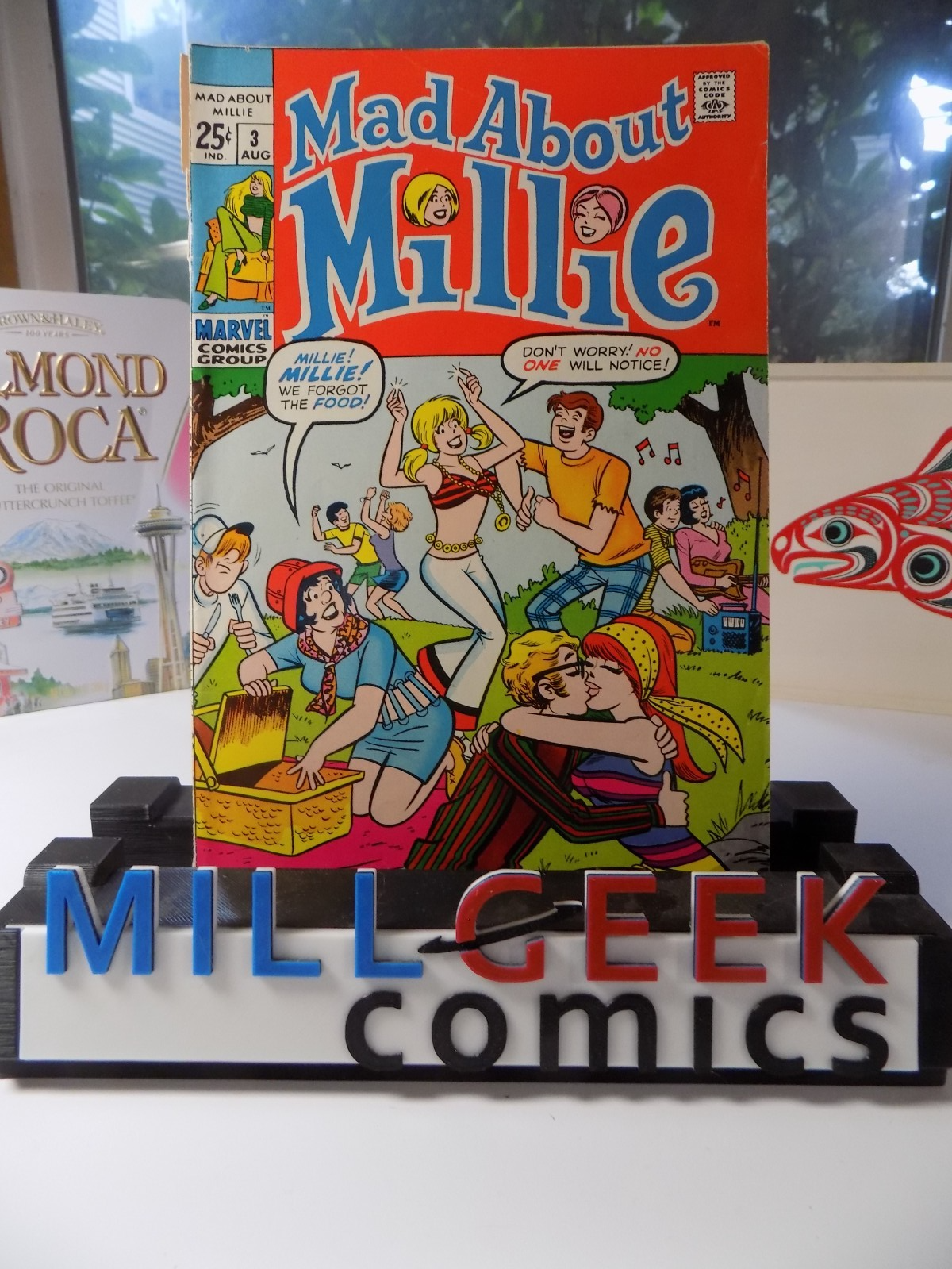 Mad About Millie #3 Marvel Comic August 1969 Very Good