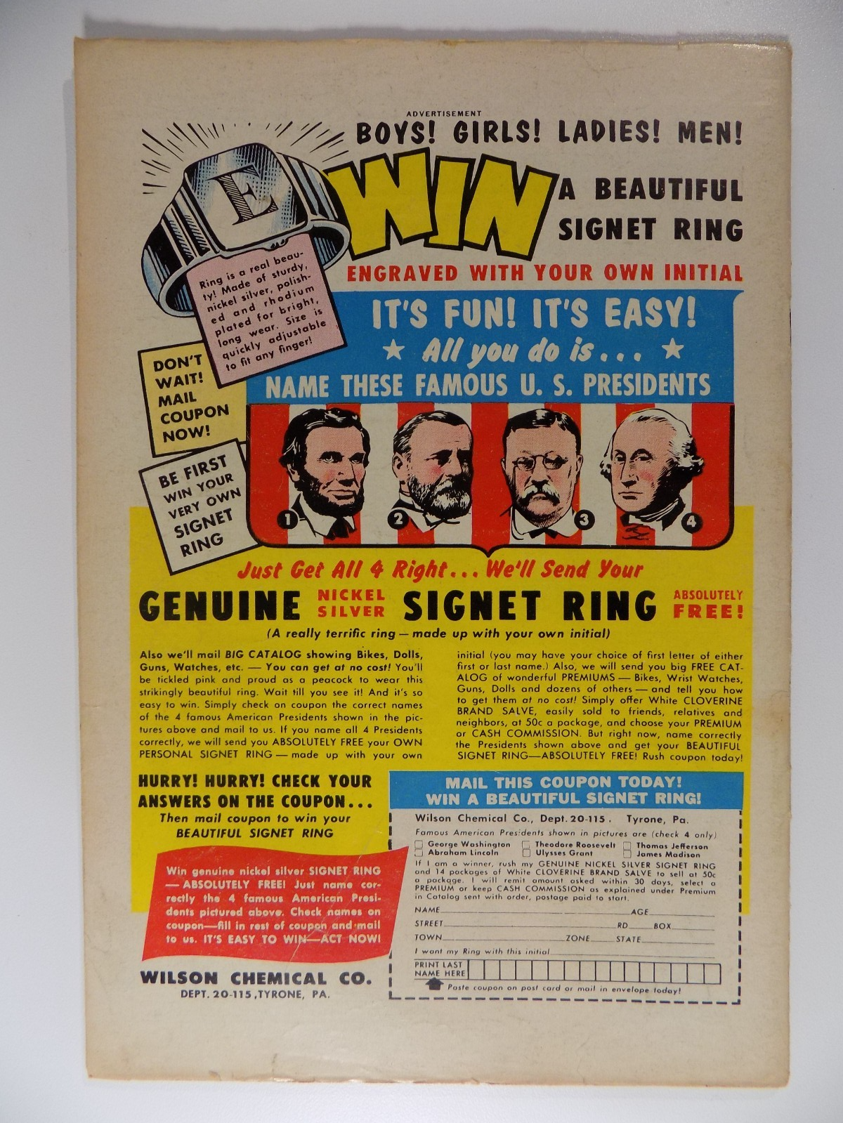 Wonder Woman #115 DC Comic July 1960 Very Good+