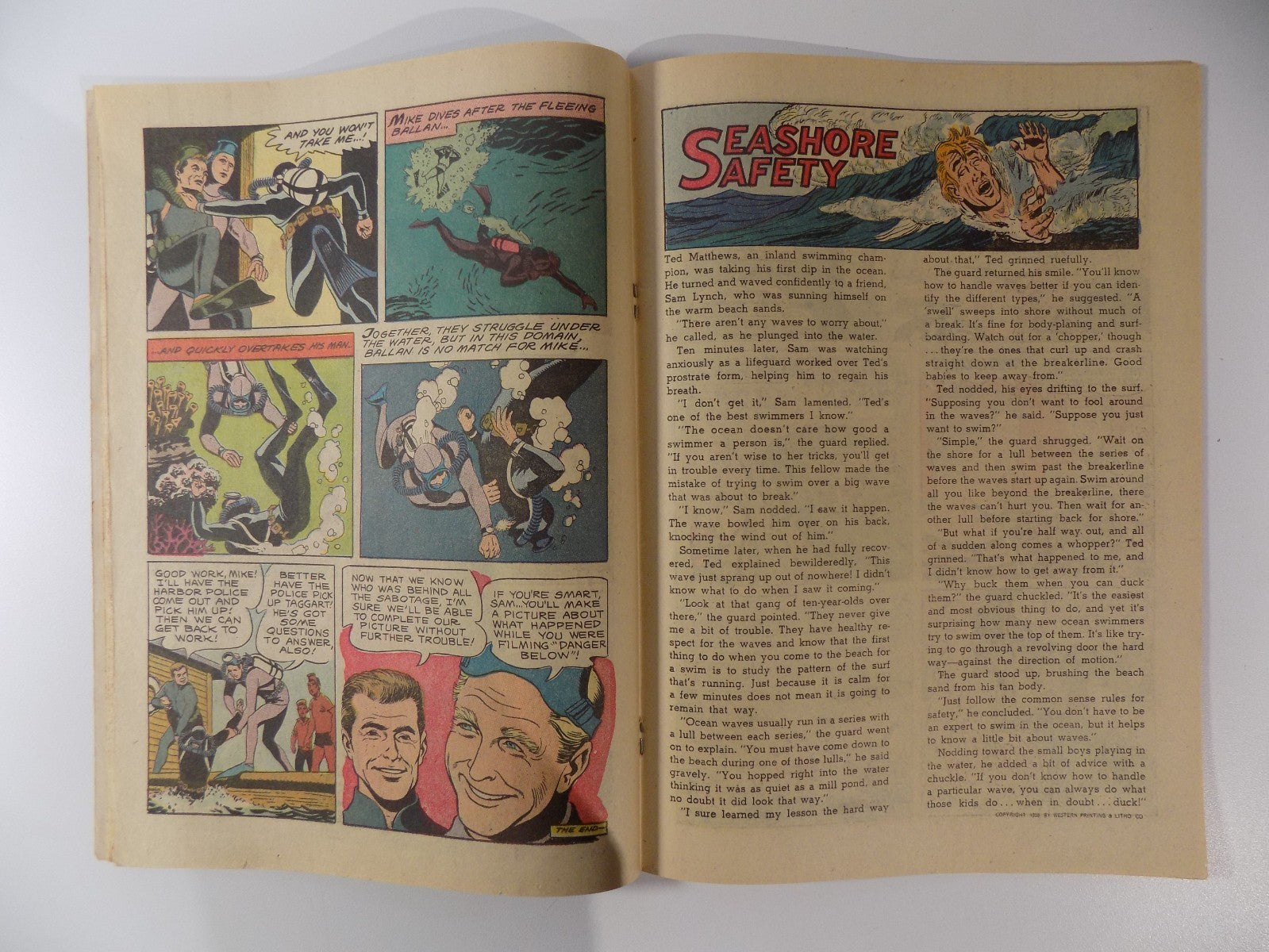Sea Hunt #4 Dell Comic March 1960 Fine+