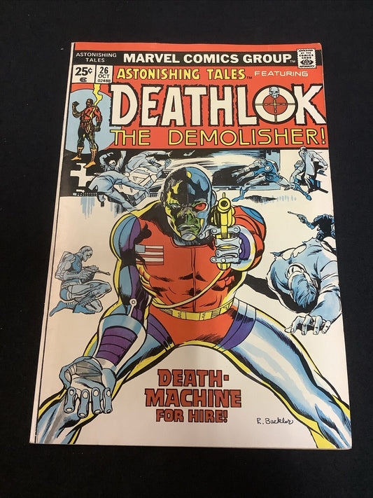 Astonishing Tales #26 (Marvel Comics October 1974) VF+ (8.5) 1st App War-Wolf