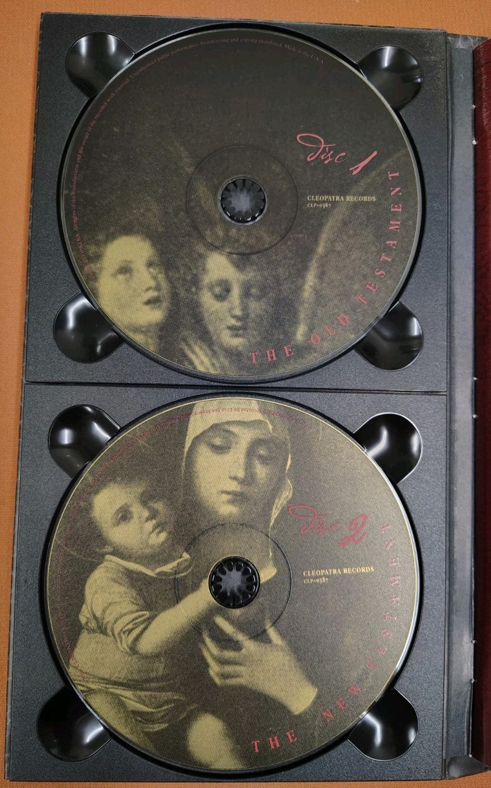 The Black Bible, 4-Disc Boxset, Cleopatra Records- Goth 1998 -RARE Like New JD