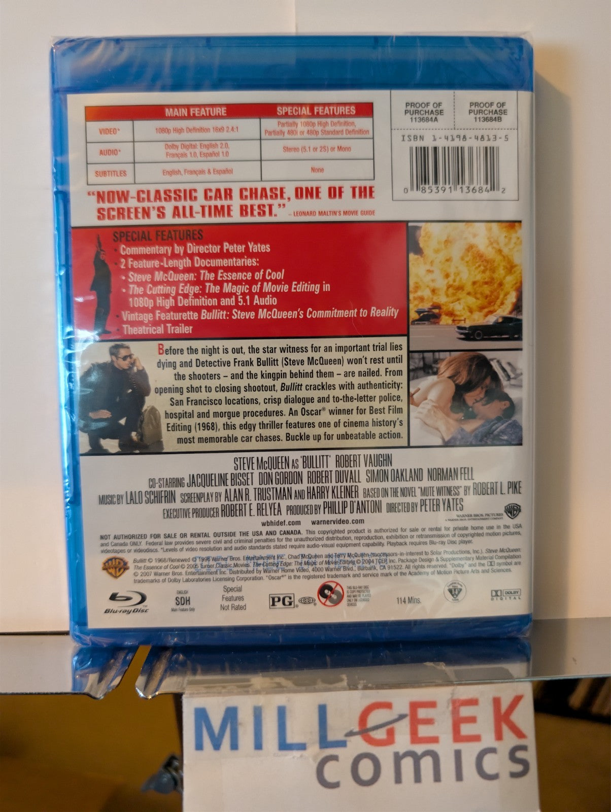 Safe House / Bullitt, 2 Movie Set (Blu-ray) -JD