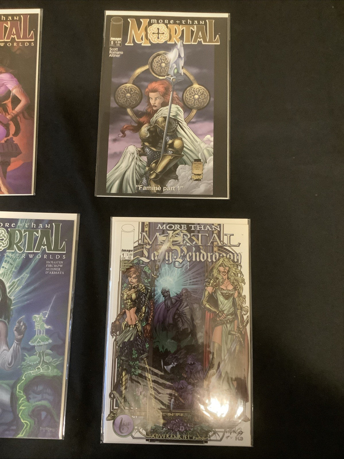 More Than Mortal Comic Bundle: Otherworlds #1-4, Image #5, Lady Pendragon #1