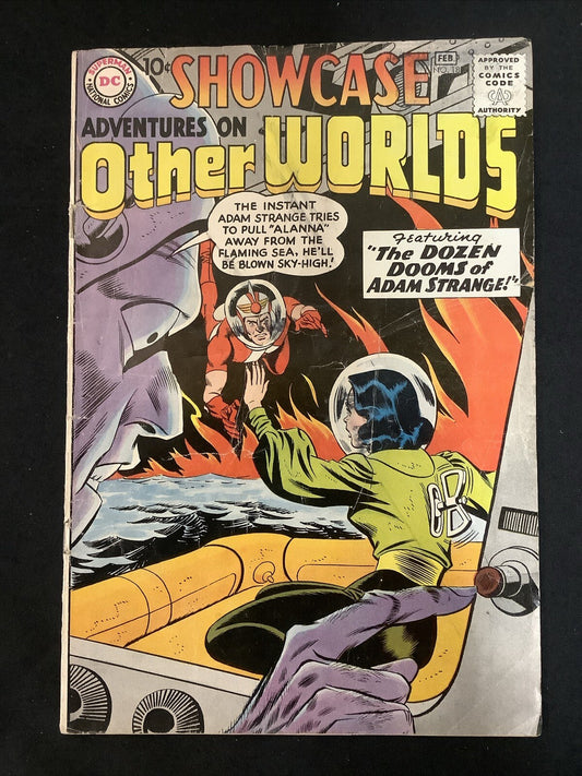 Showcase #18 (1956) Good (2.0) Gardner Fox, 2nd appearance of Adam Strange
