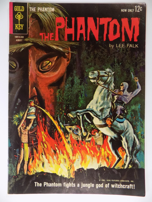 Phantom #4 Gold Key Comic August 1963 Fine