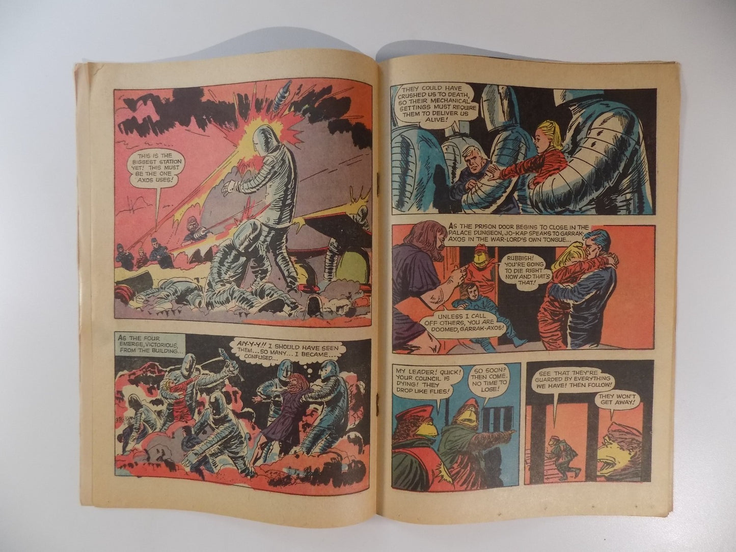 Space Man #4 Dell Comic March-May 1963 Fine