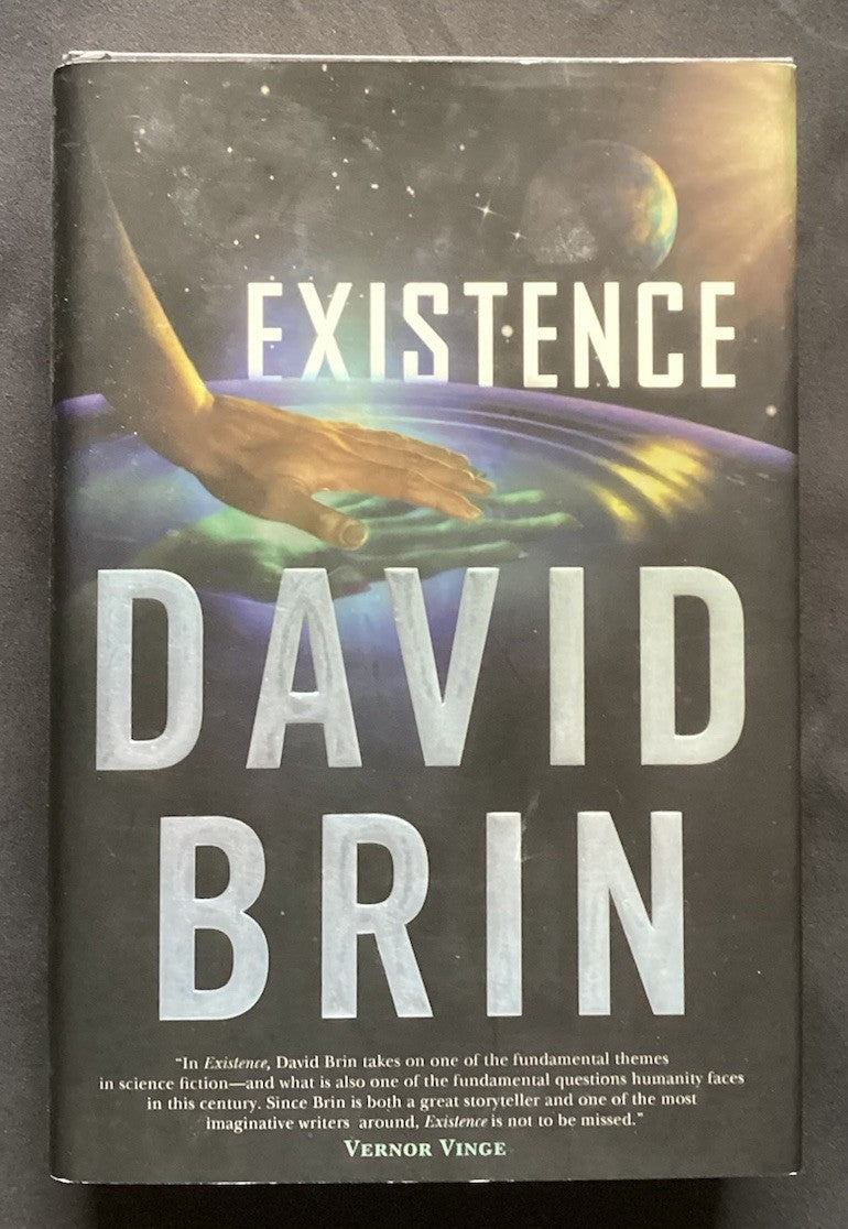 Existence by David Brin 2012 Hardcover 1st Edition/1st Printing JD
