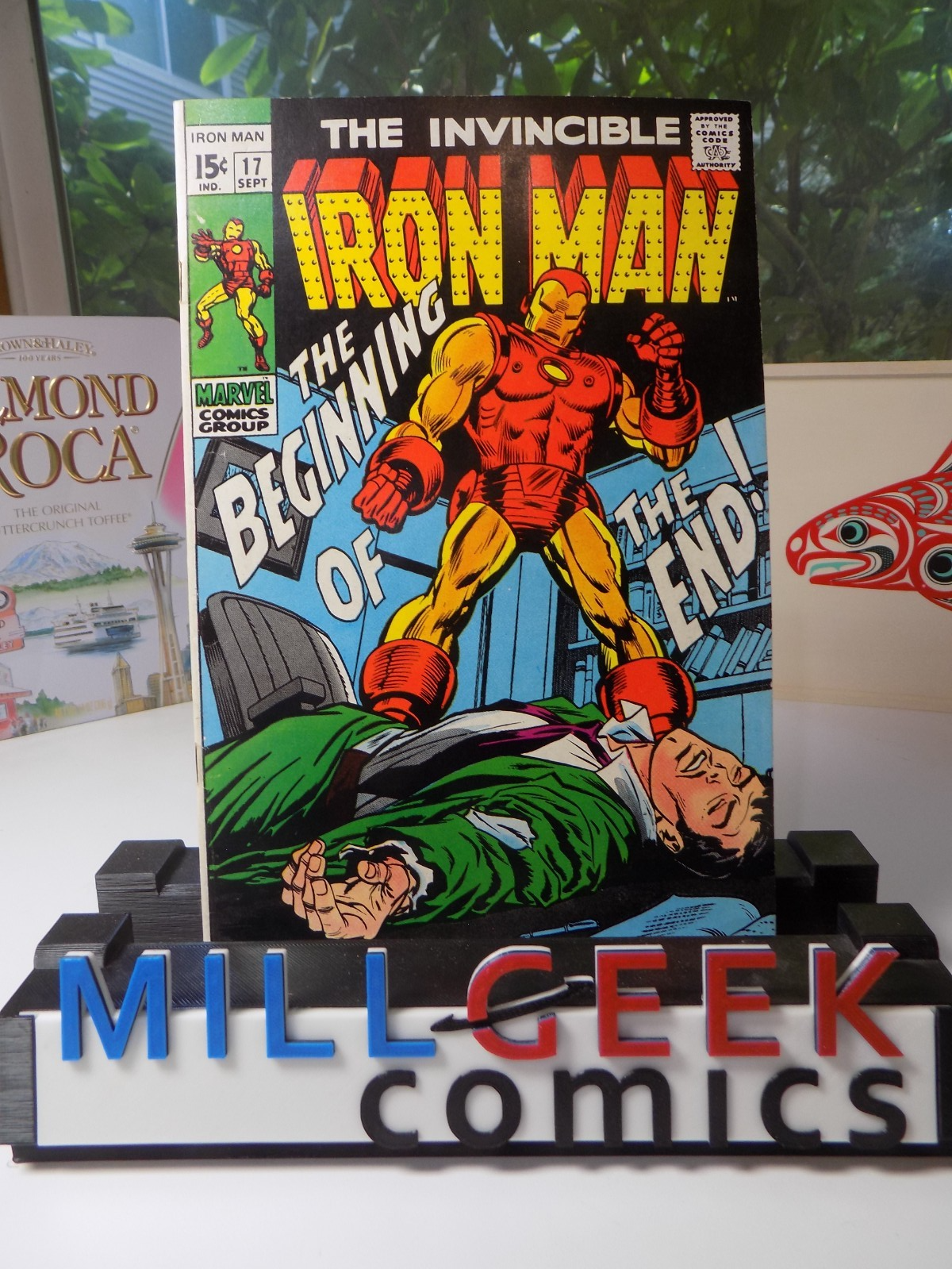 Iron Man #17 Marvel Comic September 1969 Very Fine