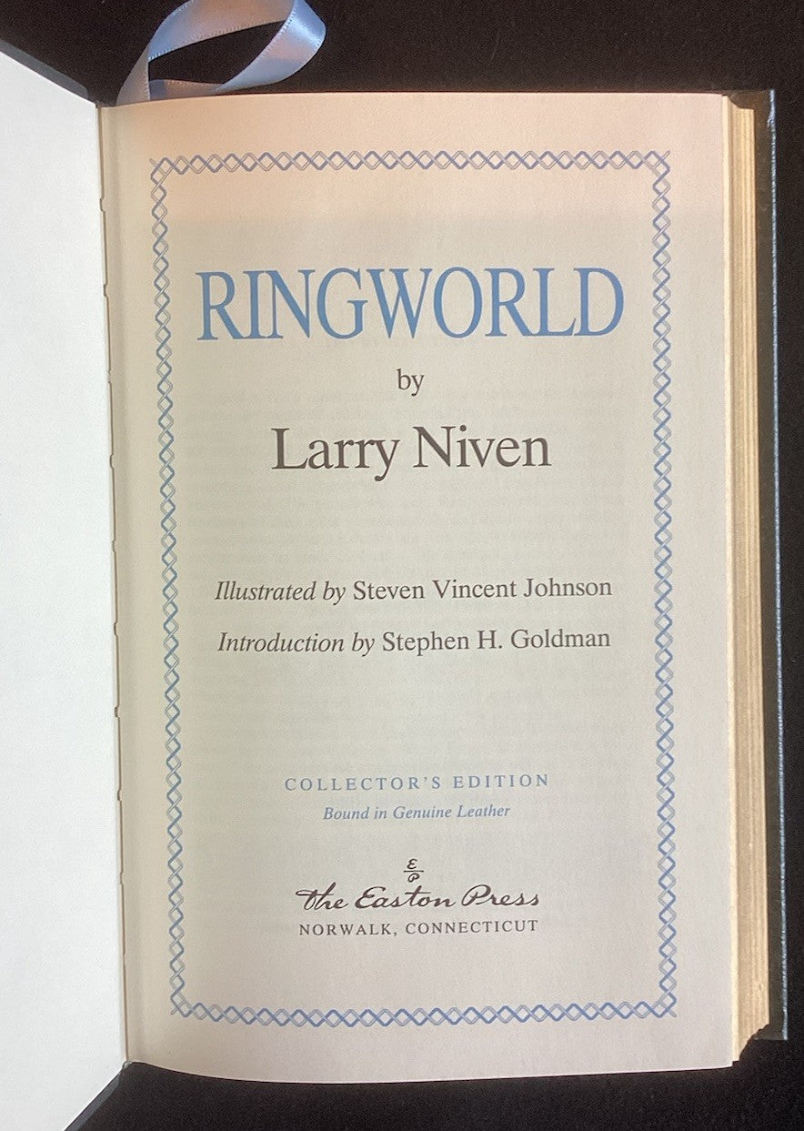 Ringworld by Larry Niven Easton Press, Collectors Edition, Leather JD