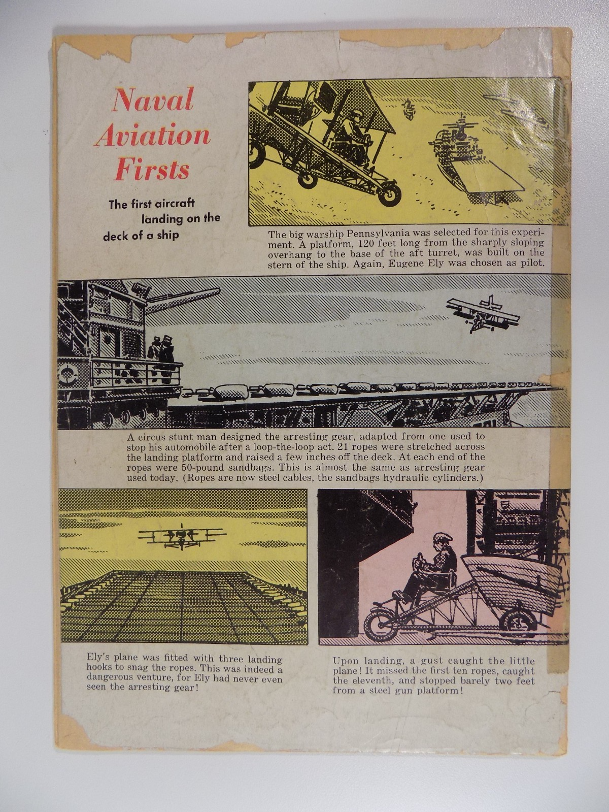 Four Color #790 The Wings of Eagles Dell Comic 1957 Very Good