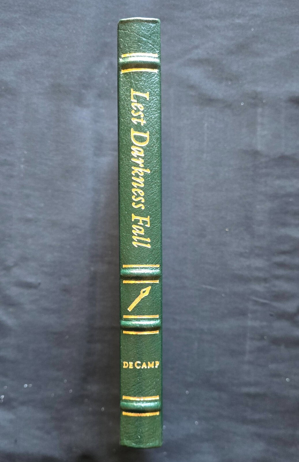 Lest Darkness Fall by L. Sprague De Camp (Easton Press, 1988) JD