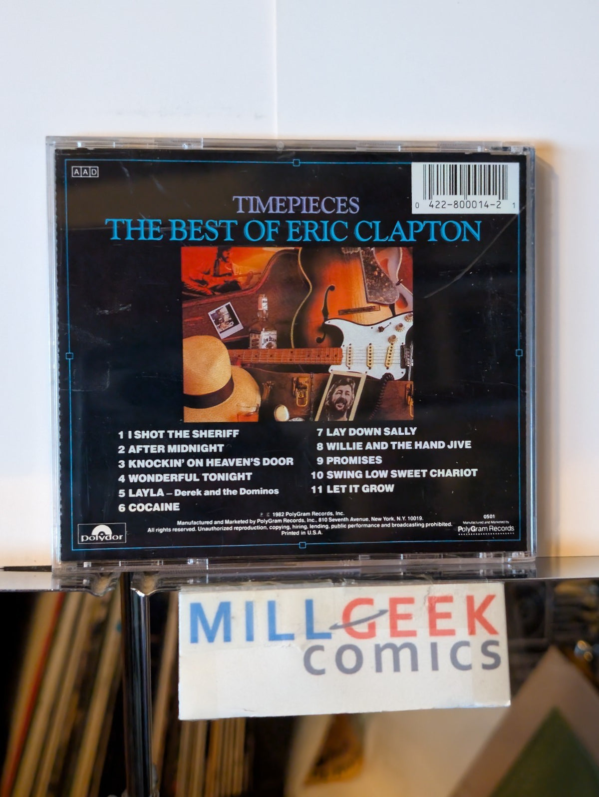 George Thorogood / Eric Clapton / The Cars - Greatest Hits (CD 1987) Like New-JD