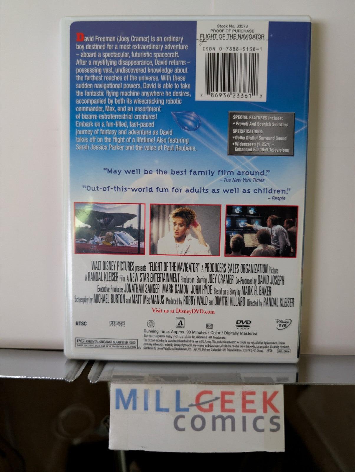 Flight of the Navigator / The Strongest Man in the World, 2 Movie Set (DVD) -JD