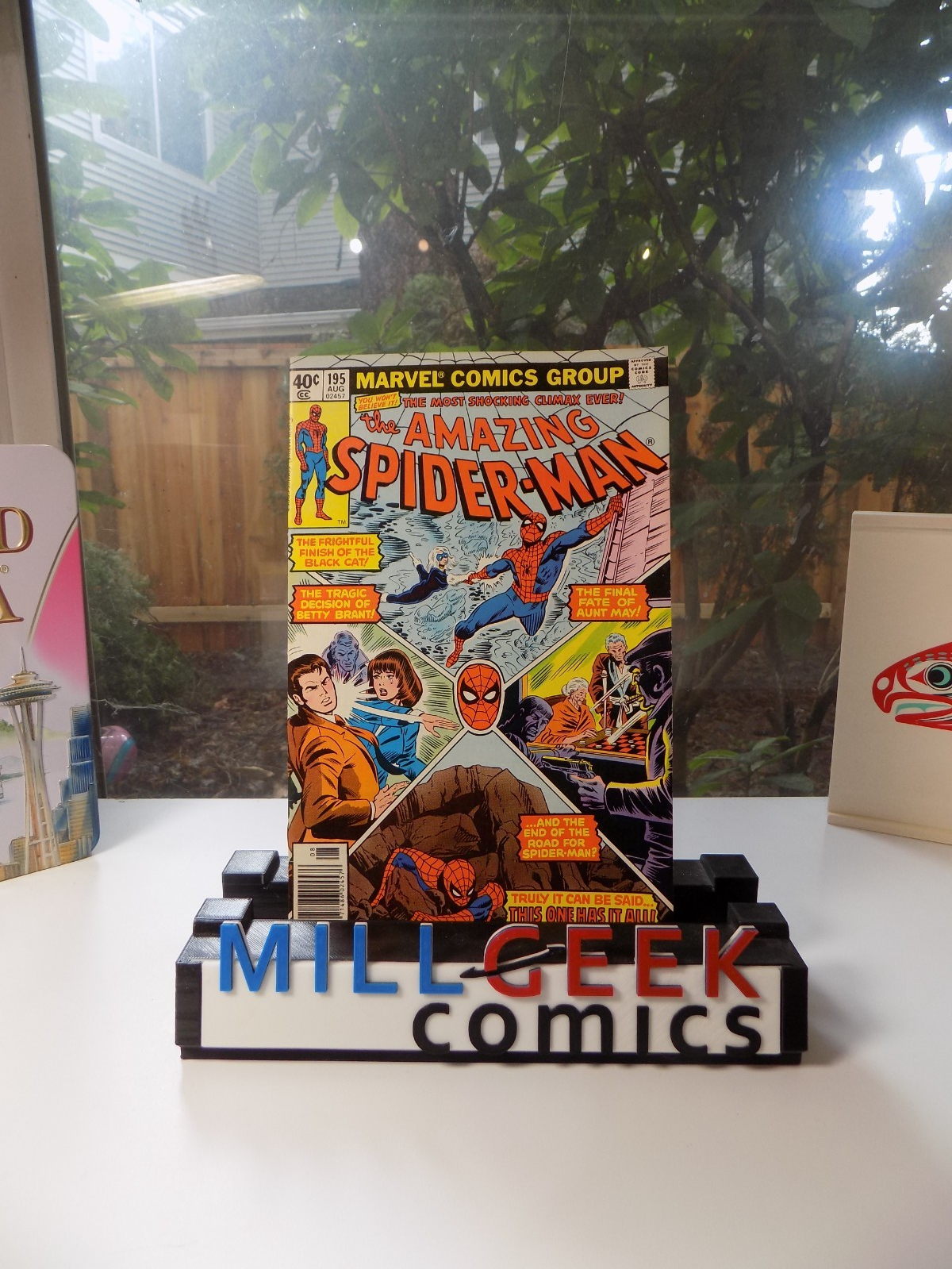 Amazing Spider-Man #195 Marvel Comic August 1979 Very Fine