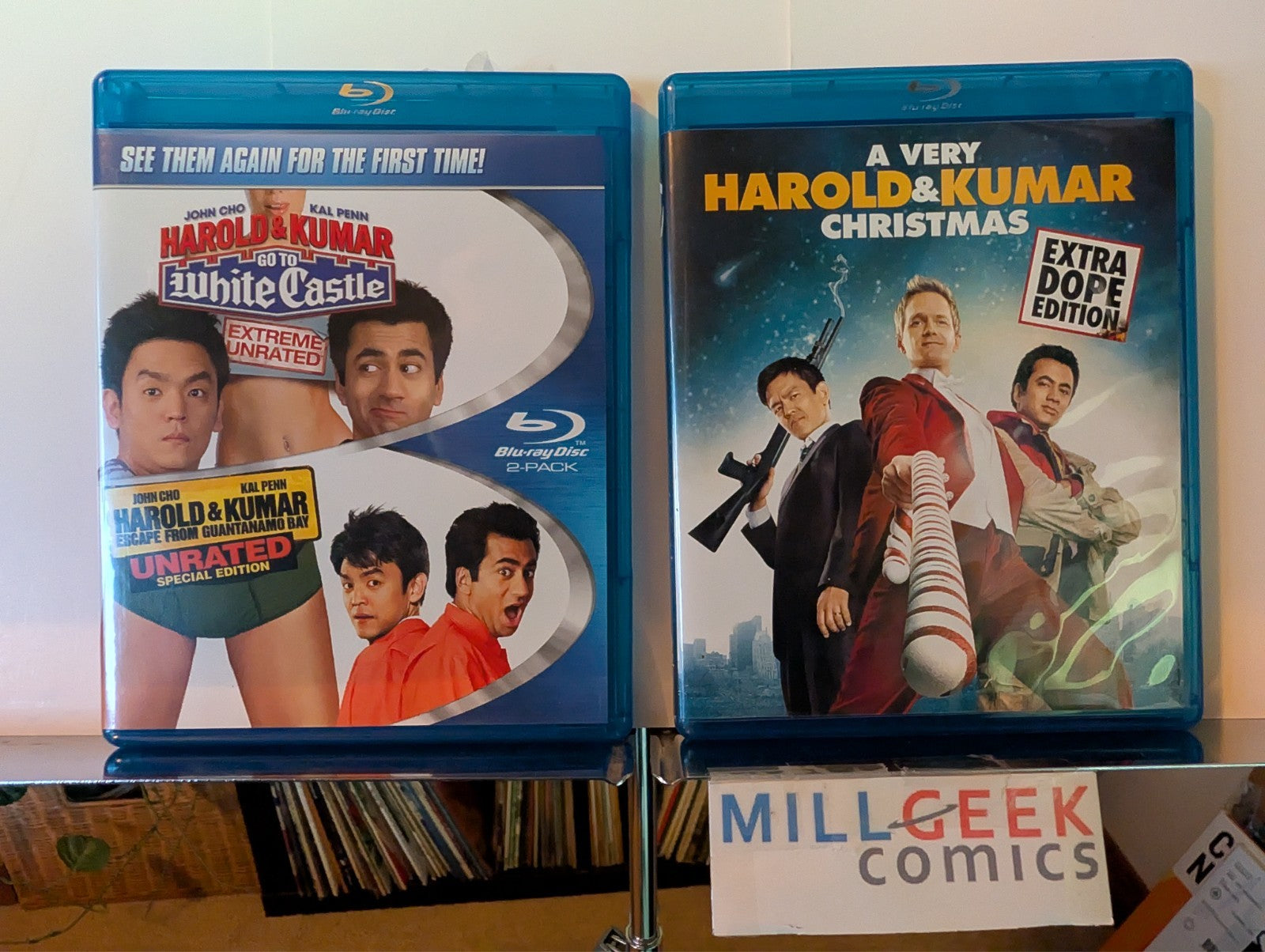 Harold & Kumar Go To White Castle 3 Movie Collection, (Blu-ray) -JD