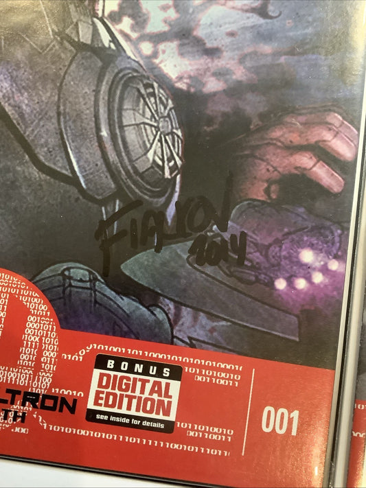 Hunger #1-4 Complete Comic Set, Marvel, Autographed By Joshua Fialkov, Galctus