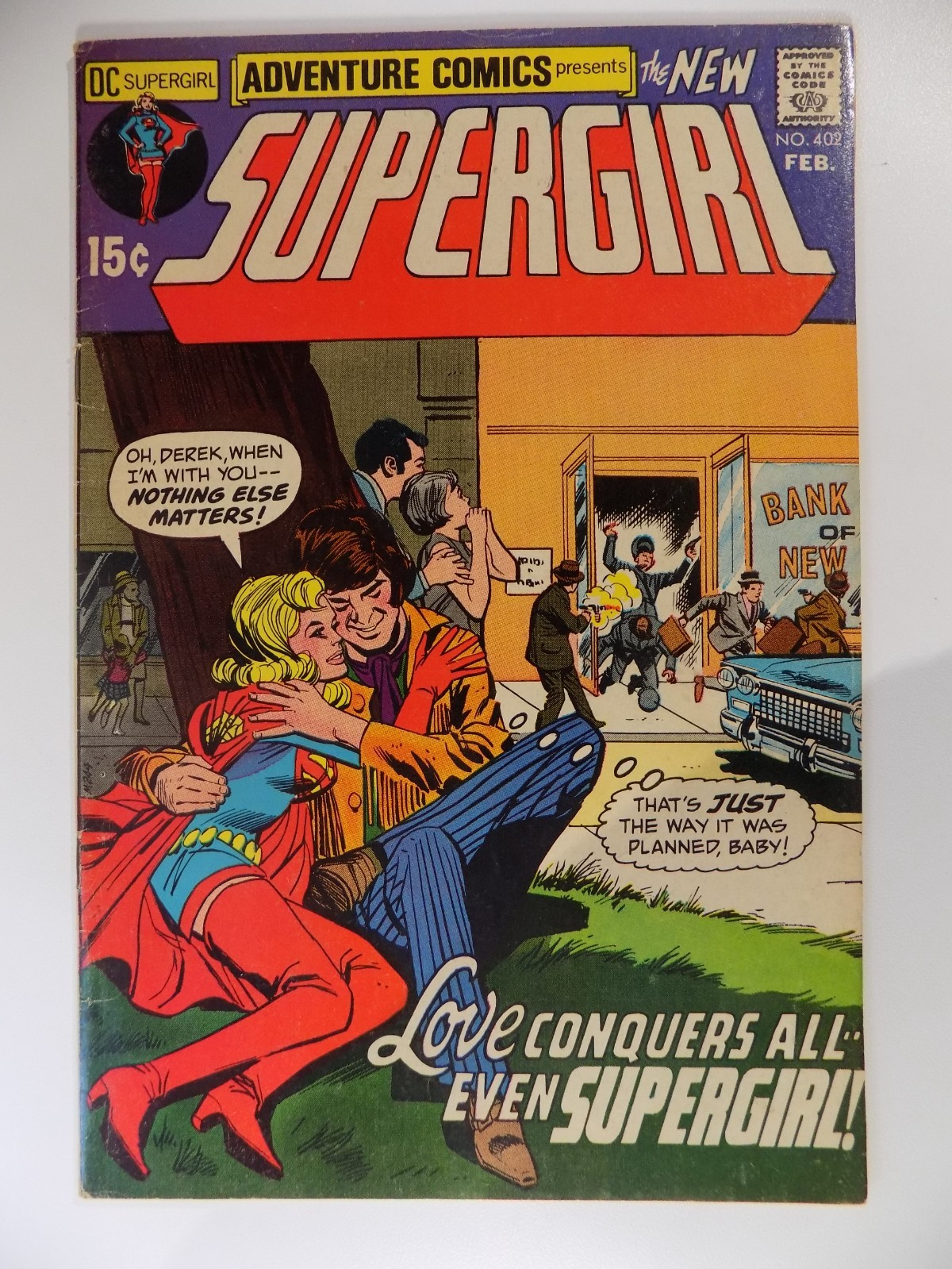 Adventure Comics #402 Supergirl DC Comic February 1971 Fine/Very Fine