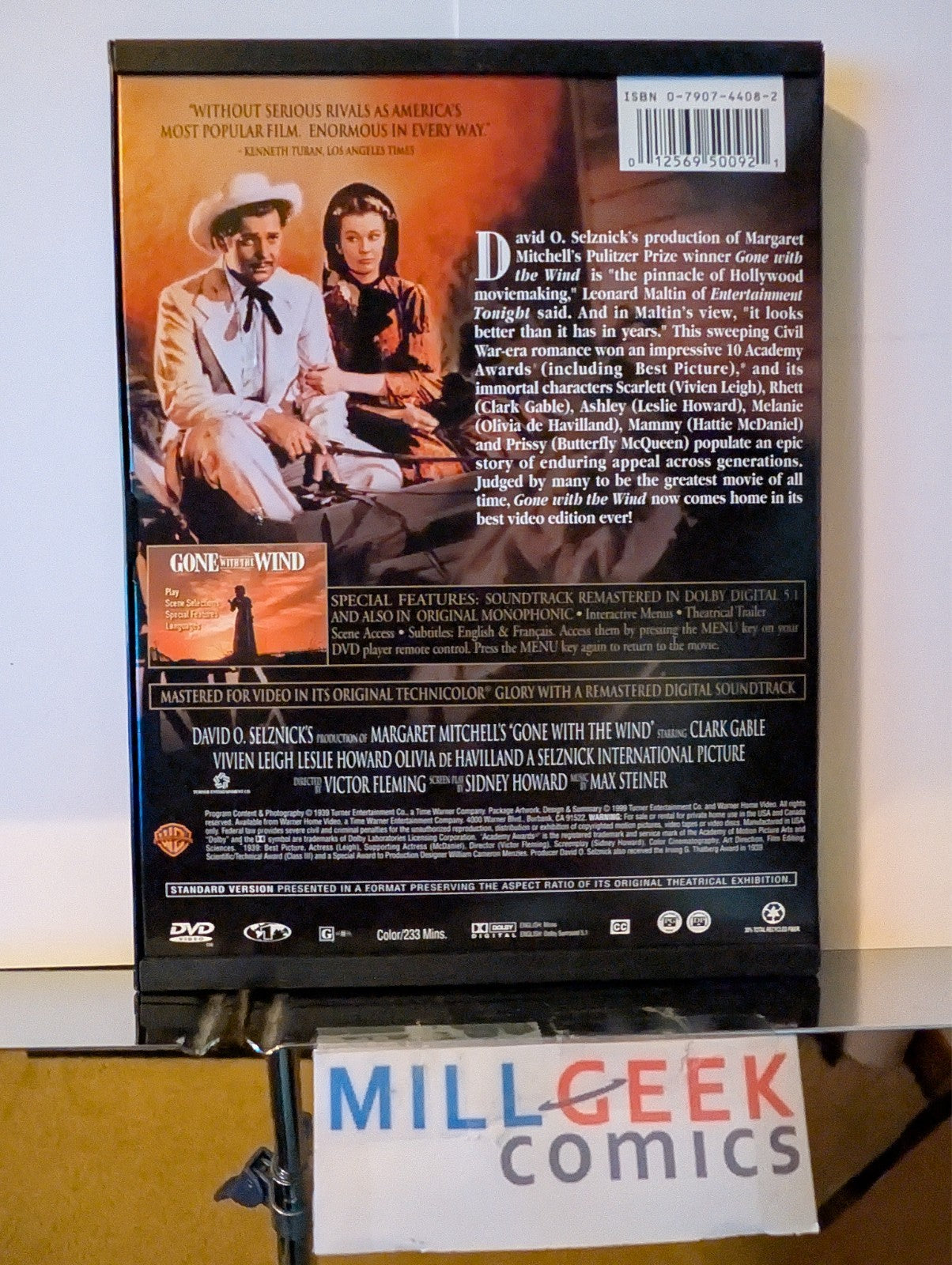 Gone with the Wind / My Fair Lady, 2 Movie Set (DVD) Like New -JD
