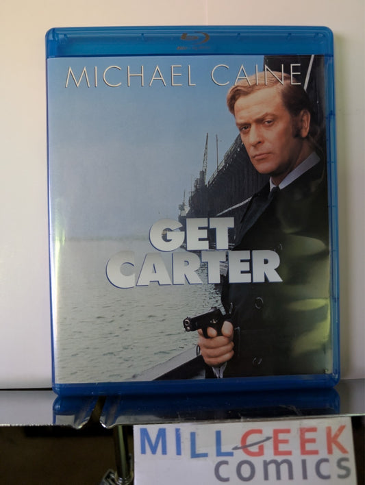 Get Carter, Michael Caine (Blu-Ray 1971) Like New -JD